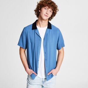 And Now This Men's Regular-Fit Bowling Shirt